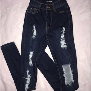 Dark Wash Skinny Jeans